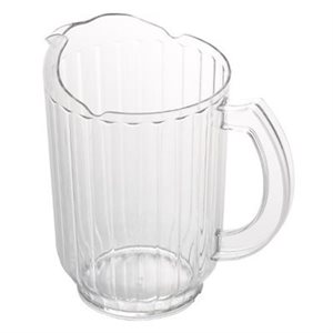 Plastic water pitcher, 32oz