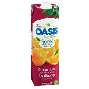 Oasis Orange juice 12 x 960 ml
