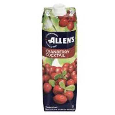 Allen's Canneberge 12 x 1 litre